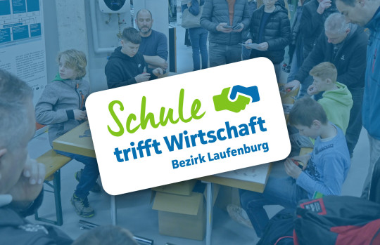 Titel Schule trifft Wirtschaft