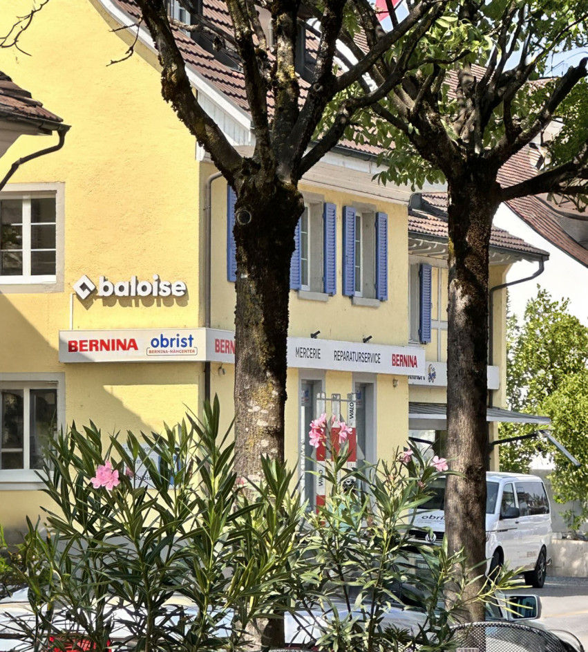 Obrist Bernina Nähcenter – neu an der Hauptstrasse 50